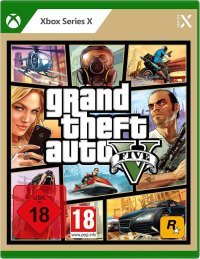 Grand Theft Auto V Xbox Series X US box art