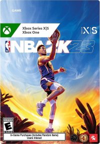 NBA 2K23 Xbox Series X box art