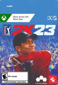 PGA Tour 2K23 Xbox Series X US box art