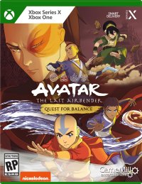 Avatar The Last Airbender: Quest for Balance Xbox Series X US box art