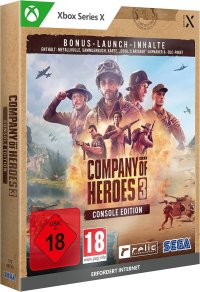 Company of Heroes 3: Console Edition Xbox Series X box art