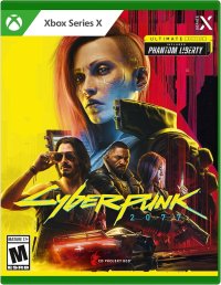 Cyberpunk 2077: Ultimate Edition Xbox Series X US box art