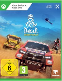 Dakar Desert Rally Xbox Series X US box art