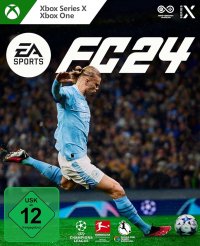 EA Sports FC 24 Xbox Series X US box art