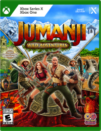 Jumanji Wild Adventures Xbox Series X box art
