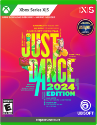 Just Dance 2024 Xbox Series X box art