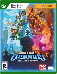 Minecraft Legends: Deluxe Edition Xbox Series X  box art