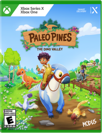 Paleo Pines: The Dino Valley Xbox Series X US box art