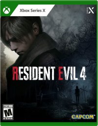Resident Evil 4 Remake Xbox Series X US box art