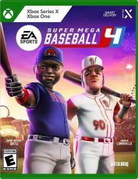 Super Mega Baseball 4 Xbox Series X US box art