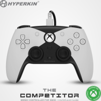 Xenon Wired White Controller Xbox Series X US box art