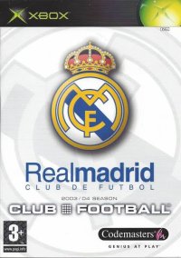 Club Football: Real Madrid PAL Xbox PAL box art