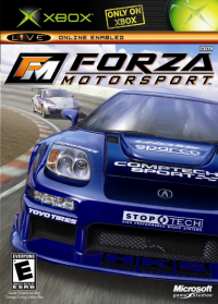 Forza Motorsport PAL Xbox PAL box art
