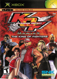 King of Fighters Maximum Impact PAL Xbox PAL box art