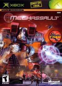 MechAssault PAL Xbox PAL box art