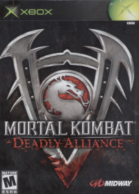 Mortal Kombat Deadly Alliance PAL Xbox PAL box art