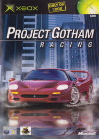 Project Gotham Racing PAL Xbox PAL box art
