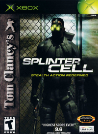 Splinter Cell PAL Xbox PAL box art