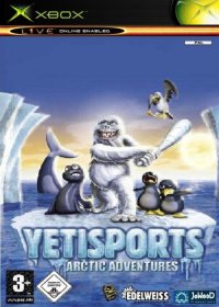Yetisports Arctic Adventures PAL Xbox PAL box art