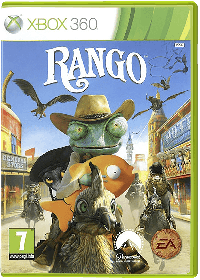 Rango: The Video Game Xbox 360 US box art
