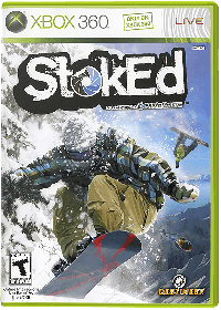 Stoked PAL Xbox 360 box art