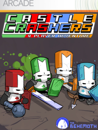 Castle Crashers Xbox 360 US box art
