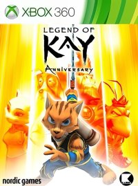 Legend of Kay Anniversary PAL Xbox 360 PAL box art