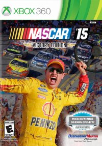 NASCAR 15 Victory Edition PAL Xbox 360 PAL box art