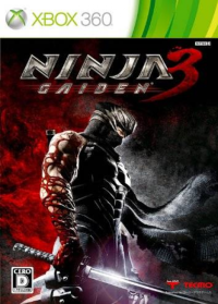 Ninja Gaiden 3 JP Xbox 360 box art