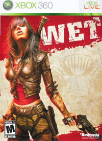 Wet JP Xbox 360 JP box art