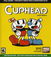 Cuphead PAL Xbox One PAL box art