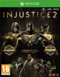Injustice 2 PAL Xbox One PAL box art