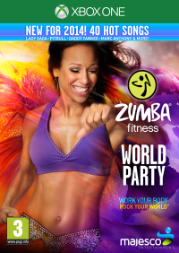Zumba Fitness World Party PAL Xbox One PAL box art
