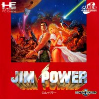 Jim Power JP PC Engine CD JP box art