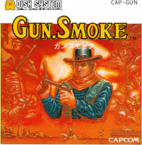 Gun.Smoke Famicom Disk System JP box art