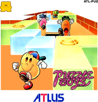 Puzzle Boys Famicom Disk System JP box art