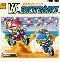 Vs. Excitebike Famicom Disk System JP box art