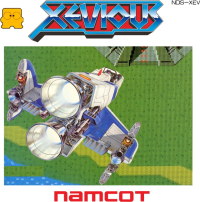 Xevious Famicom Disk System JP box art