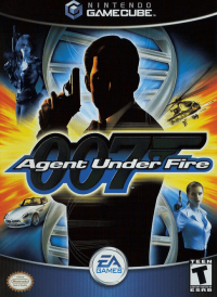 007 Agent Under Fire Gamecube US box art