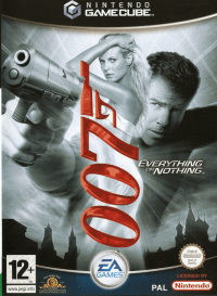 007 Everything or Nothing Gamecube US box art