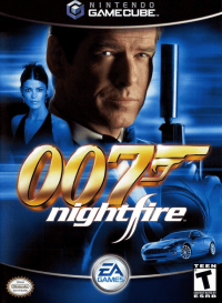 007 Nightfire PAL Gamecube PAL box art