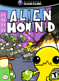 Alien Hominid Gamecube US box art