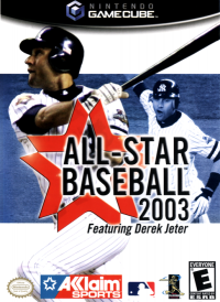 All-Star Baseball 2003 Gamecube US box art
