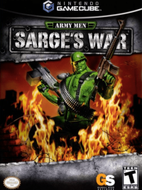 Army Men Sarge's War Gamecube US box art
