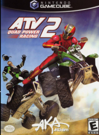 ATV Quad Power Racing 2 PAL Gamecube PAL box art