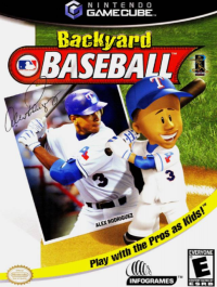 Backyard Baseball Gamecube US box art