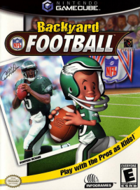 Backyard Football Gamecube US box art
