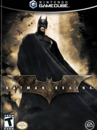 Batman Begins PAL Gamecube PAL box art