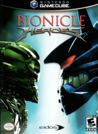 Bionicle Heroes Gamecube  box art