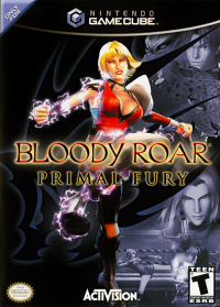 Bloody Roar Primal Fury Gamecube US box art